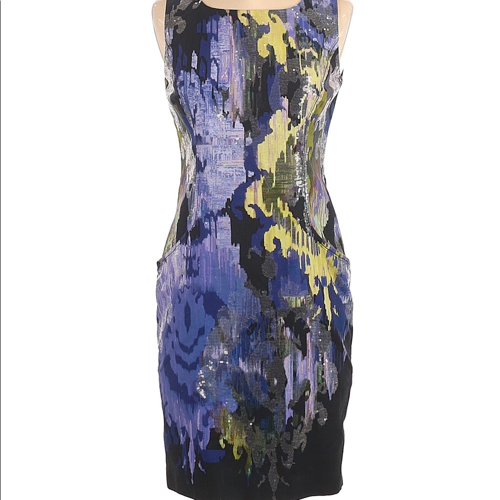 Elie Tahari Dresses Elie Tahari Sheath Dress Sequins Pockets